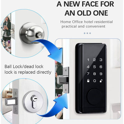 S919-8 TTLock Tuya BLE App Digital Biometric Fingerprint Code Card Key Smart Door Lock for Home