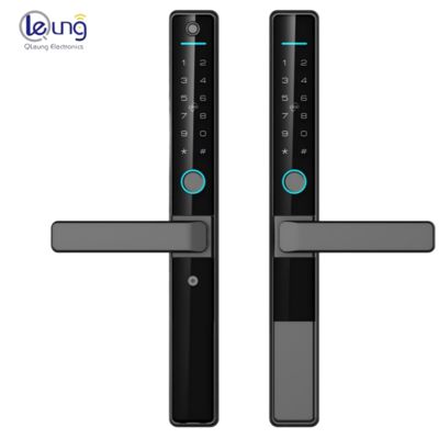 Waterproof Outdoor Smart Door Lock with Fingerprint Card Password Key Tuya App Control 2 Years Warranty