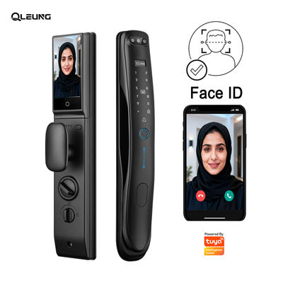 S931Max 21 Languages 3D Face ID Smart Home Door lock Tuya Video Intercom Fingerprint & Key Card Access