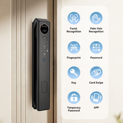 Qleung S959max Face Recognition Palm Vein Fingerprint Password Card Key App Unloocking