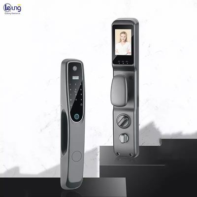 بصمة الأصابع قفل الباب الواي فاي مع الكاميرا قفل الباب الفيديو من سبائك الألومنيوم