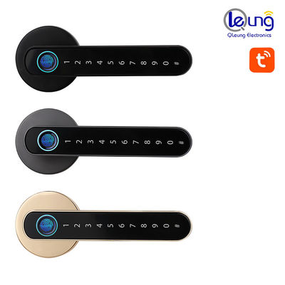 S604L قفل الباب بصمات الأصابع Tuya Smart Lock Door سمك 35mm-55mm