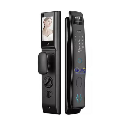 S958Max قفل وجه ثلاثي الأبعاد Tuya Wifi مع قفل فيديو إنتركوم بطاقة البصمة كود مفتاح قفل ذكي