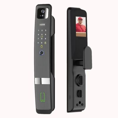 Qleung S924MAX بصمة أصابع بيومترية مع كاميرا HD التحكم الرقمي عن بعد قفل الباب الذكي