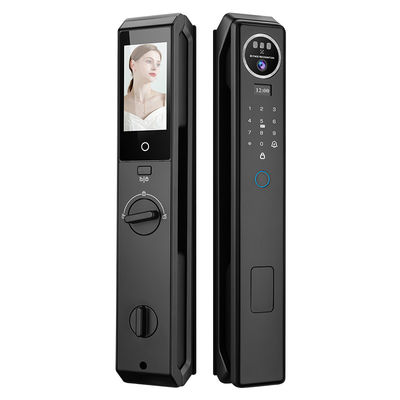 S959Max قفل الباب الذكي مع بصمة الاصبع 3D بطاقة التعرف على الوجه و النخاع رمز مفتاح طريقة فتح متعددة