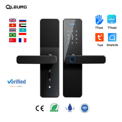 قفل باب Qleung S811 Tuya الذكي